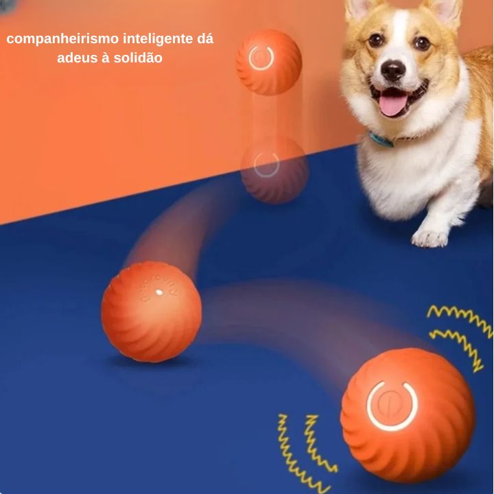 Bola de Brinquedo Automática para Cachorro – Brincadeiras Inesquecíveis, Energia Renovada!