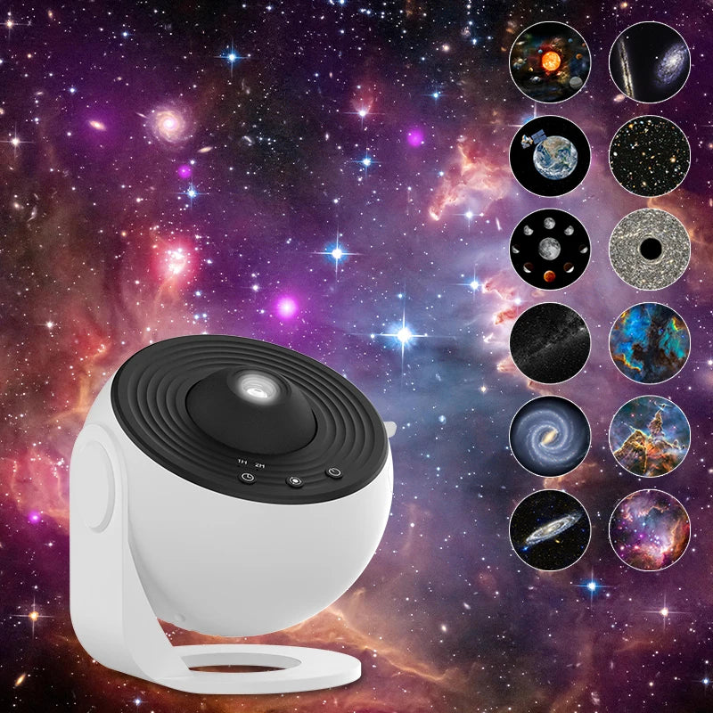 Projetor de Céu Estrelado 360° – Ambiente Mágico e Relaxante Para seu filho