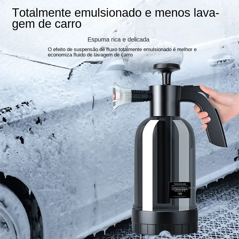 Pulverizador de Espuma Manual 2 Litros – Limpeza Prática e Eficiente